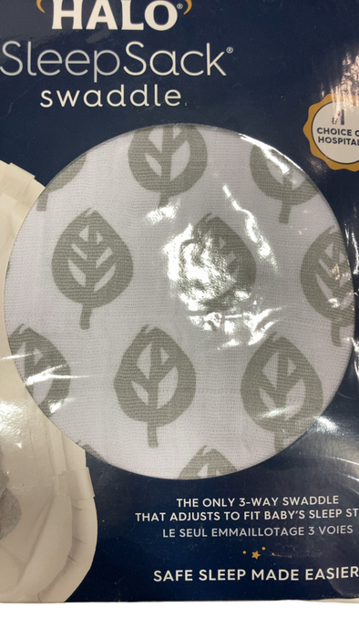 Shop Halo Cotton Sleepsack, Newborn, Gray Tree Leaf at GoodBuy Gear