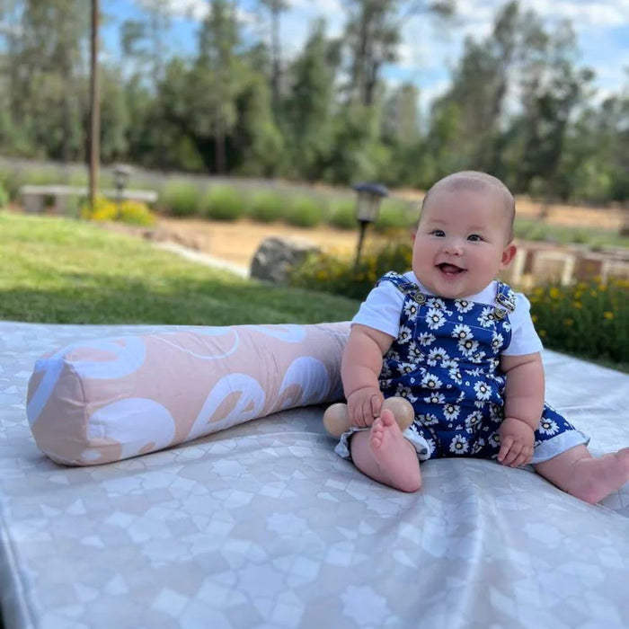 Toki Kids Vegan Leather Cover, Standard, Grey Mosaic