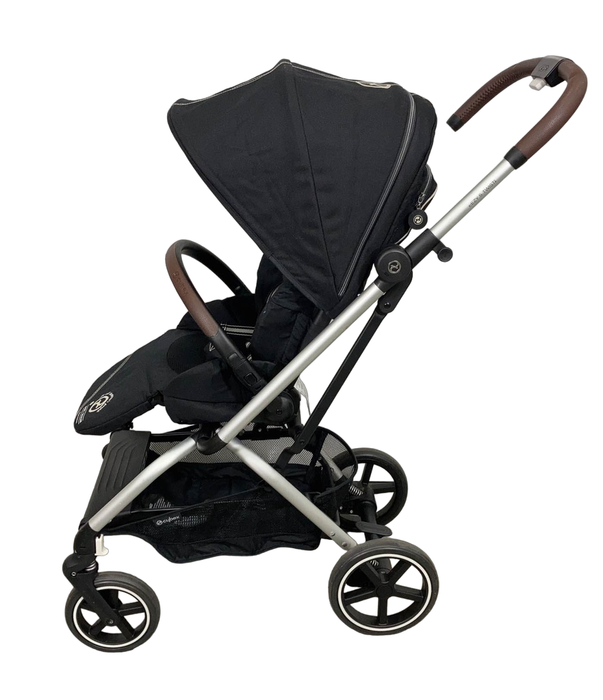 Cybex Eezy S Twist2 Stroller, 2022, Moon Black