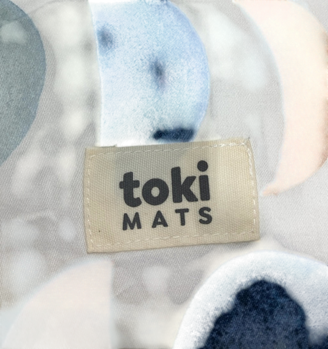 Shop Toki Kids Mega Padded Play Mat 55" x 55", Lunar Phases at GoodBuy Gear