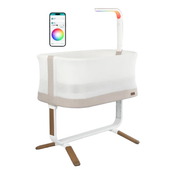 Shop Evenflo Cora 3-Level Adjustable Bassinet, Coastal Coffee at GoodBuy Gear