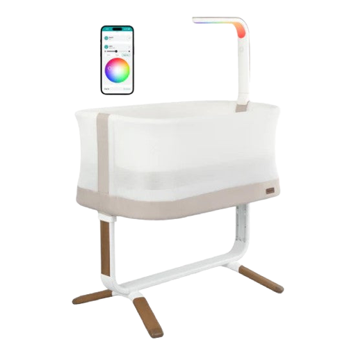 Shop Evenflo Cora 3-Level Adjustable Bassinet, Coastal Coffee at GoodBuy Gear