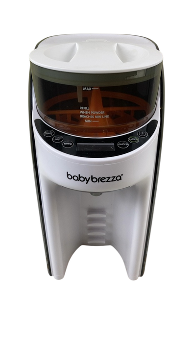 Shop Baby Brezza Formula Pro Advanced Baby Formula Dispenser, White on Black at GoodBuy Gear