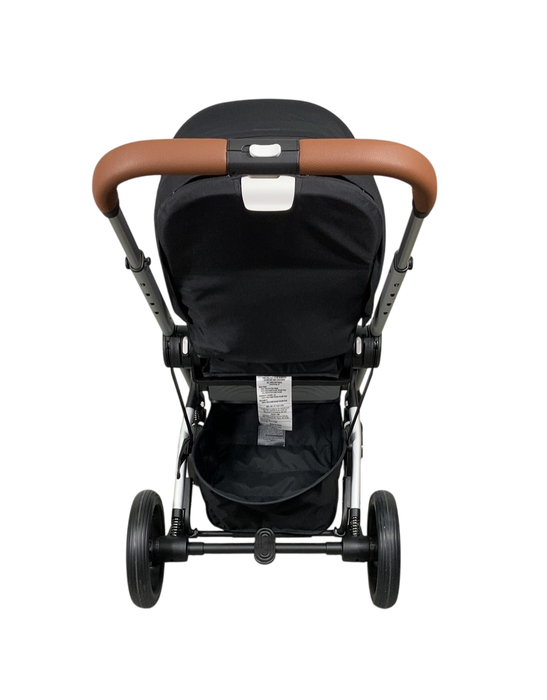 Shop Cybex Balios S Lux Stroller, 2021, Silver, Moon Black at GoodBuy Gear