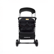 Shop Wonderfold W4 Luxe Pro Stroller Wagon, 2025, Jet Black at GoodBuy Gear