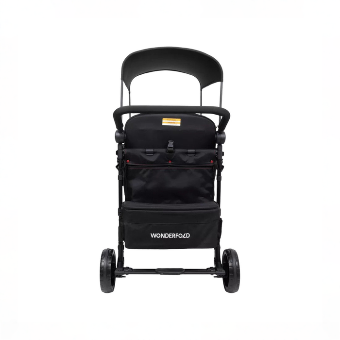 Shop Wonderfold W4 Luxe Pro Stroller Wagon, 2025, Jet Black at GoodBuy Gear