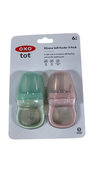 Shop OXO Tot Silicone Self-Feeder, 2 Pack, Opal / Blossom at GoodBuy Gear