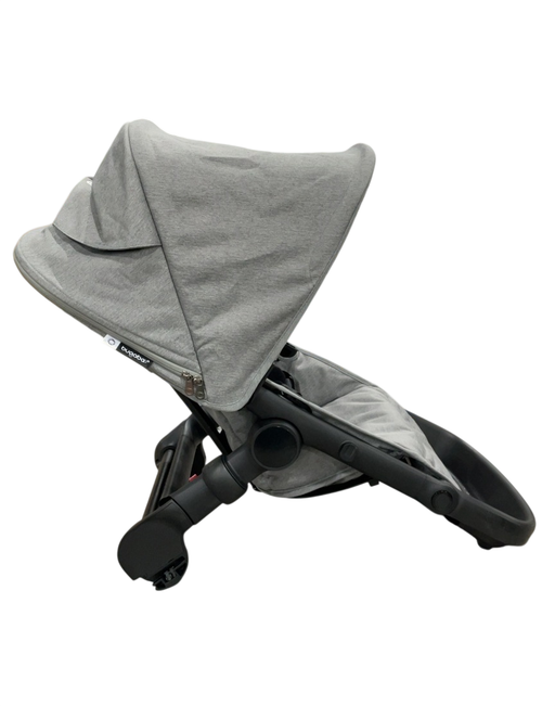 Shop Bugaboo Kangaroo Sibling Seat, Black, Moon Grey, Moon Grey at GoodBuy Gear