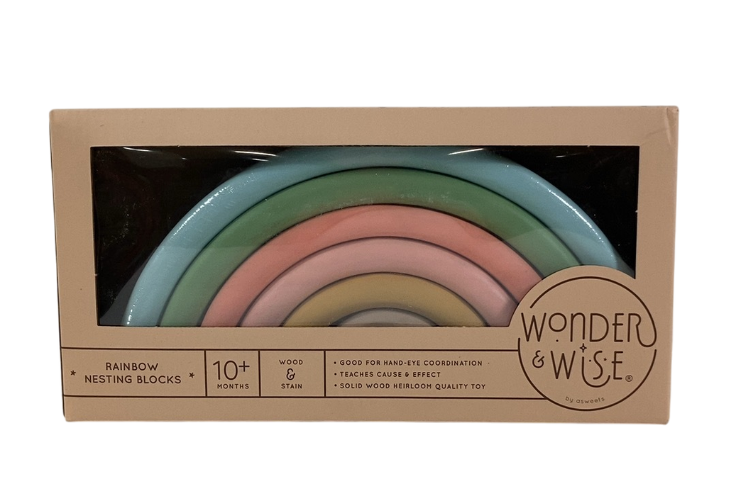 Shop Wonder and Wise Rainbow Nesting Blocks at GoodBuy Gear