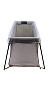 Shop BabyBjorn Travel Crib Light Bundle with Fitted Sheet, Silver at GoodBuy Gear