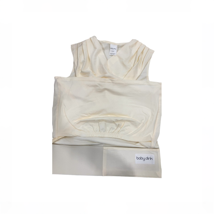 Shop Baby Dink No-Wrap Baby Carrier, Ecru, Small at GoodBuy Gear