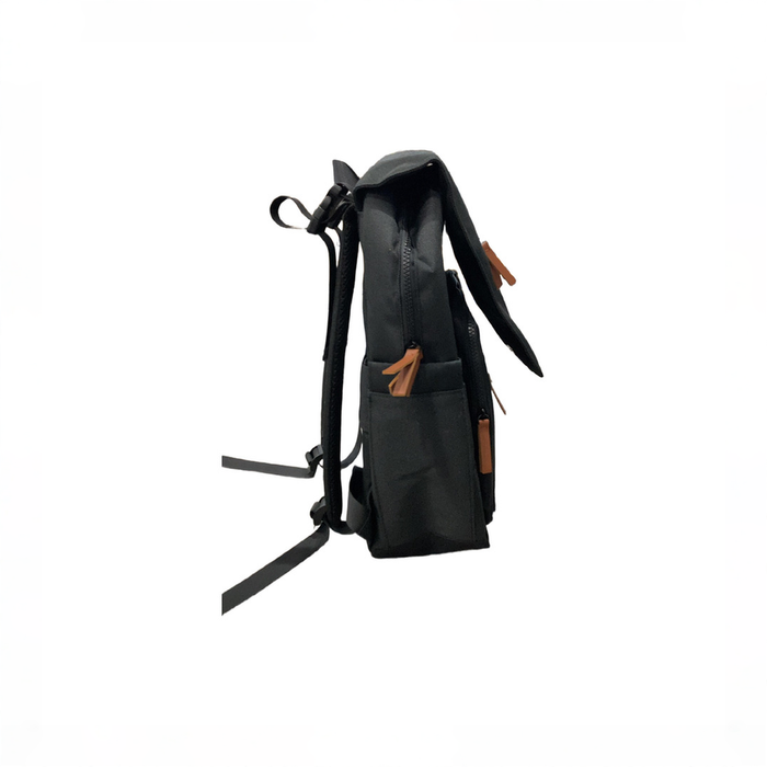 Shop Sprucely Diaper Bag Backpack With Insulated Pocket, Black at GoodBuy Gear