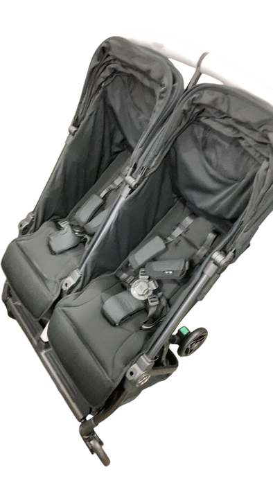 Shop Silver Cross Jet Double Travel Stroller, 2024, Black at GoodBuy Gear