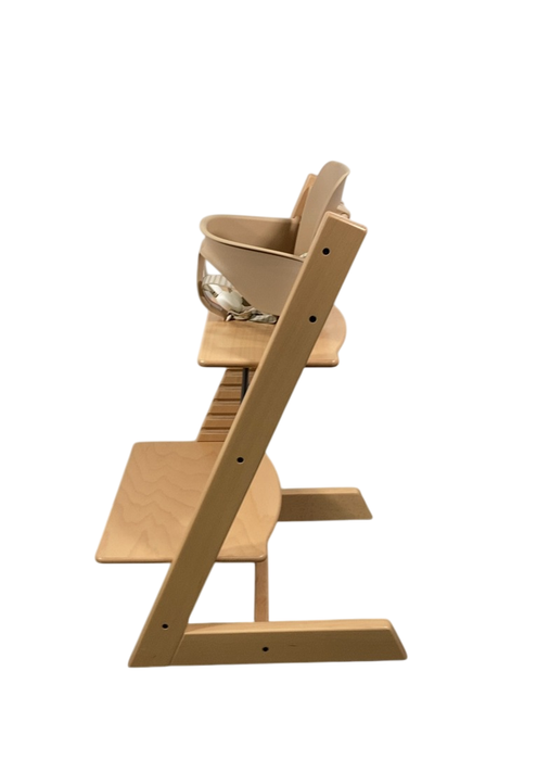 Shop Stokke Tripp Trapp Complete High Chair, 1, Dots Grey, Natural at GoodBuy Gear