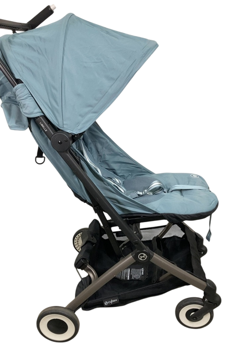 Shop Cybex Libelle 2 Compact Stroller, 2024, Stormy Blue at GoodBuy Gear