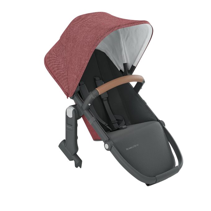 uppababy stroller second seat UPPAbaby Rumbleseat V2+, Lucy (Rosewood Melange)