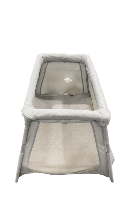 Shop Newton Travel Crib and Playard, 2025, Compact, Grey at GoodBuy Gear