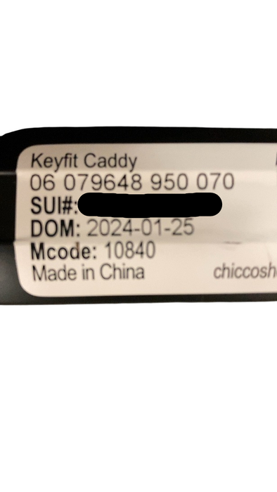 Shop Chicco KeyFit Caddy Stroller Frame, 2024, Black at GoodBuy Gear