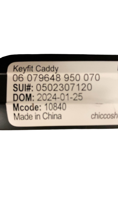 Shop Chicco KeyFit Caddy Stroller Frame, 2024, Black at GoodBuy Gear