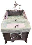 Shop Delta Children LX Deluxe Portable Baby Play Yard With Removable Bassinet and Changing Table, Eclipse at GoodBuy Gear