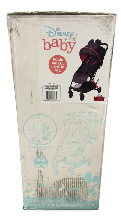 Shop Disney Baby Ultra Compact Single Stroller, 2024, Let's Go Mickey at GoodBuy Gear