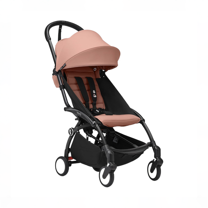 Shop Stokke YOYO3 Complete Stroller, 2025, Black, Ginger at GoodBuy Gear
