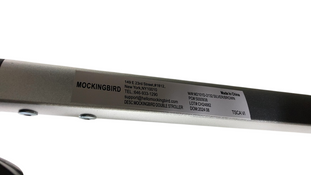 Shop Mockingbird Single to Double 2.0 Stroller, Sky, Watercolor Drops, Silver With Penny Leather, 2024 at GoodBuy Gear