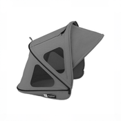 Shop Bugaboo Dragonfly Breezy Sun Canopy, Moon Grey at GoodBuy Gear