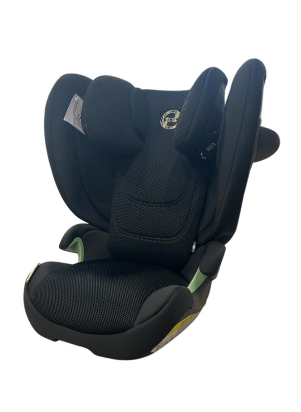 Cybex Solution G2 Folding High-Back Booster Seat, Moon Black, 2025