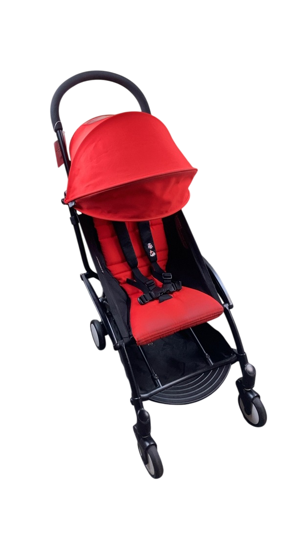 gladly stroller wagon Anthem2 Deluxe 5-Point in Neon Indigo V2 Stroller Bed Bath 2023 EOF New for 2023 Color:Cool White Go anywhere