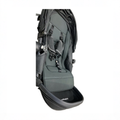 Shop Mockingbird 2nd Seat Kit 3.0, Black Windowpane, Charcoal with Black Leather at GoodBuy Gear