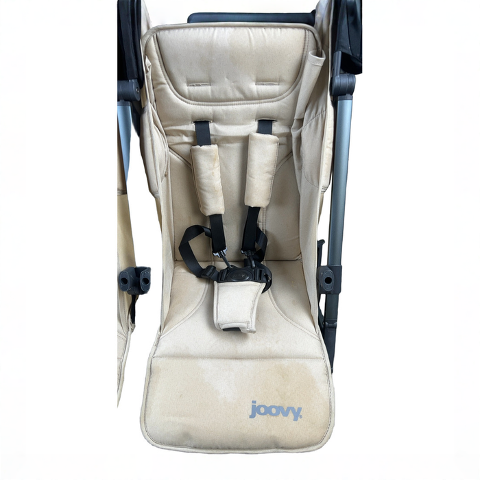Shop Joovy Kooper X2 Double Stroller, 2022, Sand at GoodBuy Gear