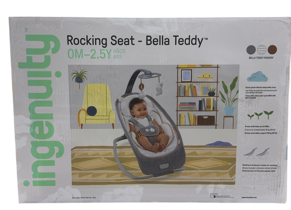 Shop Ingenuity Rocking Seat, Bella Teddy at GoodBuy Gear