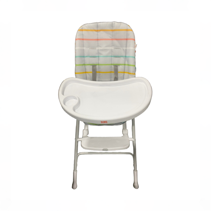 Shop Bright Starts Dine Delight Compact Folding High Chair with 3-Section Plate, Playful Paradise at GoodBuy Gear