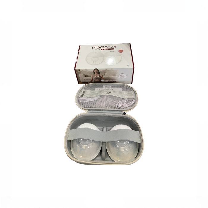 Shop Momcozy All-in-one M5 Double Wearable Breast Pump, Quill Grey at GoodBuy Gear