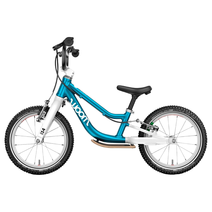 Shop Woom GO 1 Plus Balance Bike, Metallic Blue at GoodBuy Gear