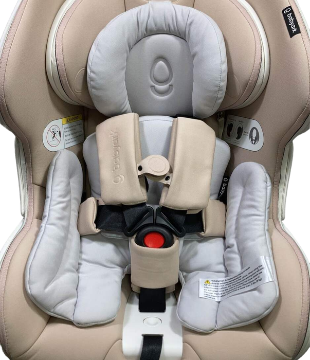 Babyark Premium Convertible Car Seat, Eggshell White / Moonlight, 2023