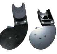 Shop Bumbleride Indie Twin Car Seat Adapters Set for Nuna/Cybex/Maxi Cosi/Clek, Black at GoodBuy Gear