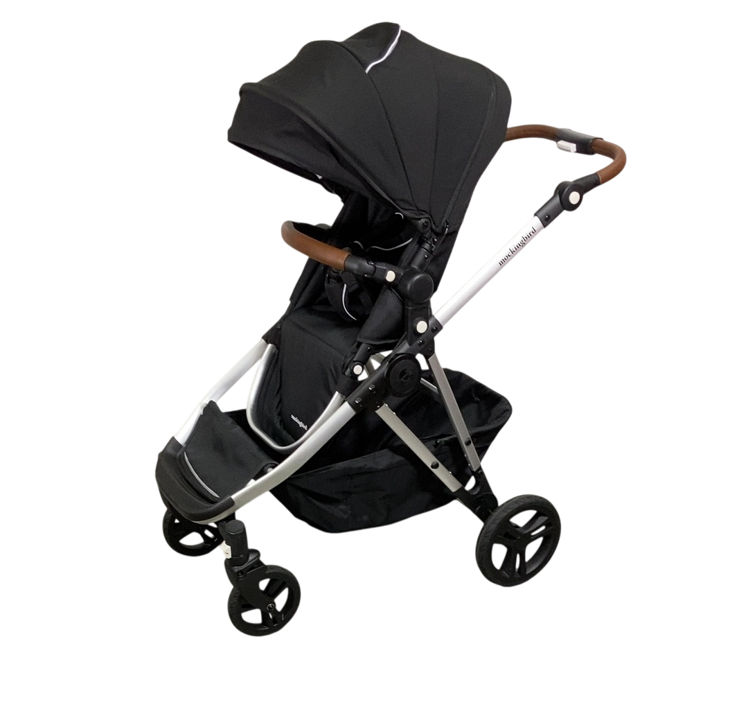 Mockingbird Double Stroller With Infant Seat Attachment