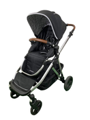 used Mockingbird Single to Double Stroller, 2022, Silver with Penny Leather, Windowpane, Black