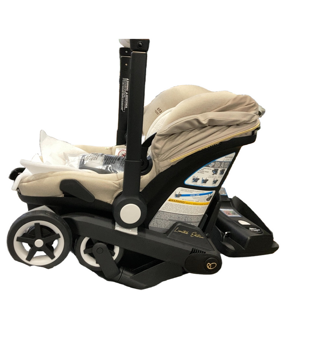 Shop Evenflo Shyft Dual Ride Infant Car Seat Stroller Combo, 2024, Champagne- Green & Gentle Fabric at GoodBuy Gear