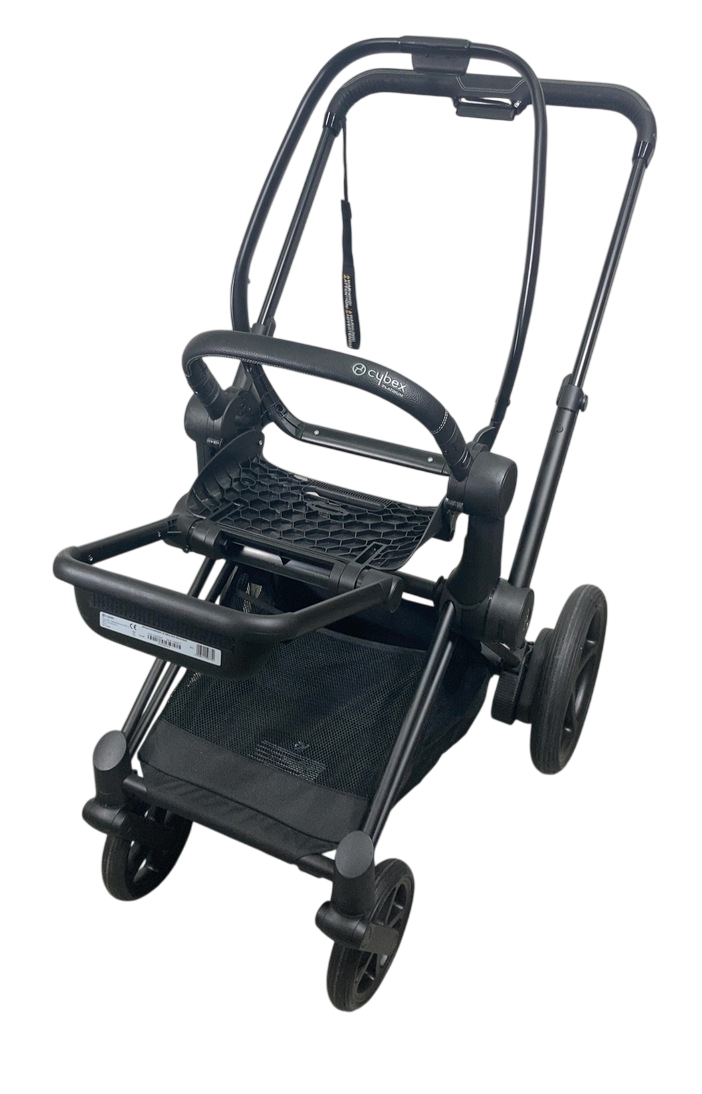 cybex e-priam 2023 Cybex E-PRIAM Stroller Frame Only, 2023, Matt Black, with Battery