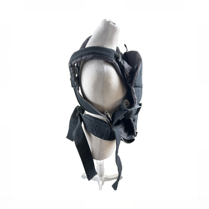 Shop BabyBjorn Baby Carrier One, Denim Grey/Dark Grey Woven Mix at GoodBuy Gear