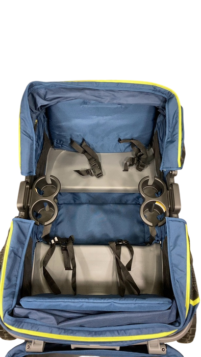 Shop Gladly Family Anthem4 Classic 4 Seater All Terrain Wagon Stroller, Neon Indigo at GoodBuy Gear