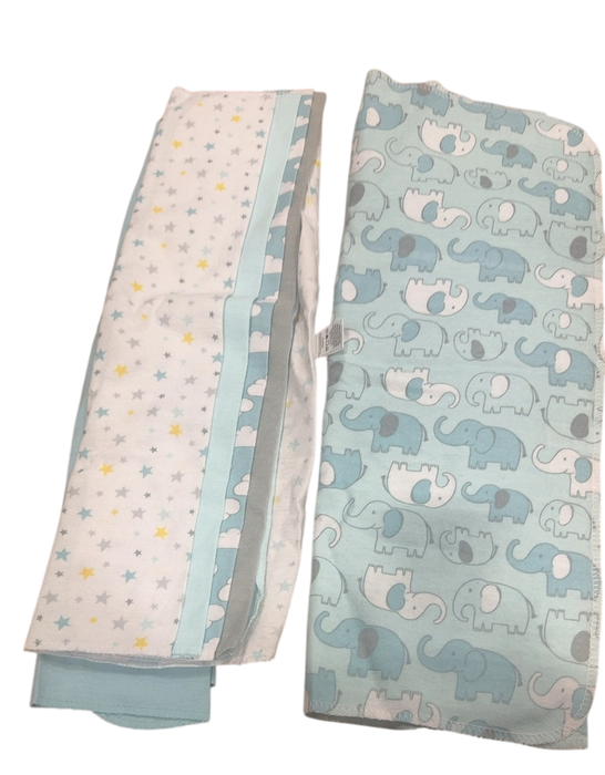 Shop Hudson Baby Set of Receiving Blankets, Set of 7, Boy New Elephant at GoodBuy Gear