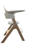 Shop Mockingbird High Chair, Natural Beech, White at GoodBuy Gear