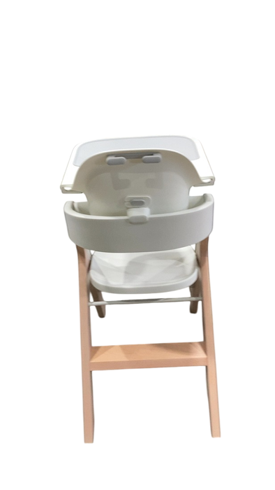 Shop Mockingbird High Chair, 2.0, Natural Beech, White at GoodBuy Gear