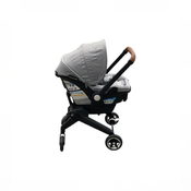 Shop Evenflo Shyft Dual Ride Infant Car Seat Stroller Combo, 2025, Quartz, with Carryall Storage and Green & Gentle Fabric at GoodBuy Gear