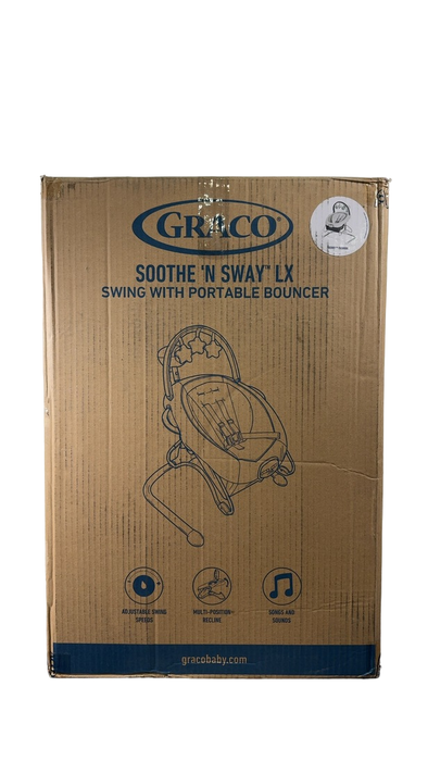 Shop Graco Soothe 'n Sway LX Swing with Portable Bouncer, Derby Fashion at GoodBuy Gear