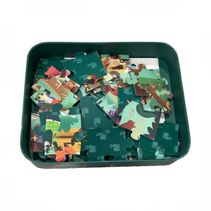 Shop DRAFT - Janod 54 Piece Jigsaw Puzzle, Family Bears at GoodBuy Gear
